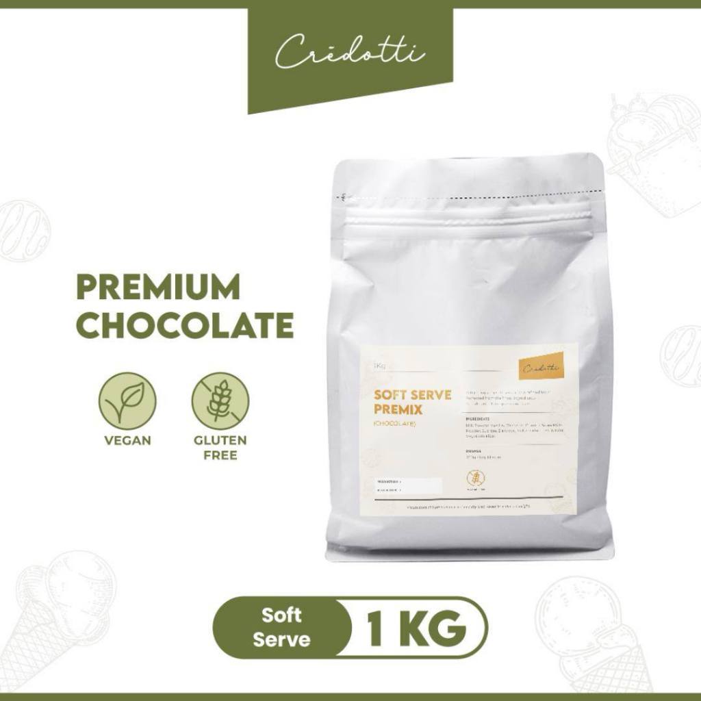 

Premix Ice Cream Soft serve Chocolate Powder / Bubuk Es Krim Rasa Coklat (1kg)