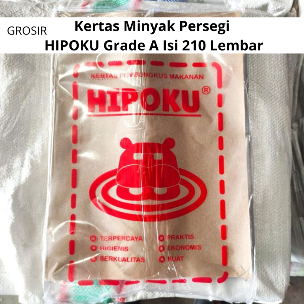 Kertas Nasi Coklat Isi 210lbr  / Kertas Nasi Bungkus / Kertas Bungkus Coklat / Kertas Bungkus Cokela