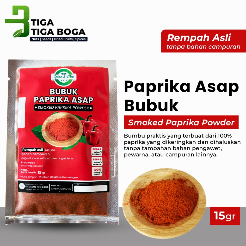 

Paprika Asap Bubuk / Smoked Paprika Powder Spice & Mix