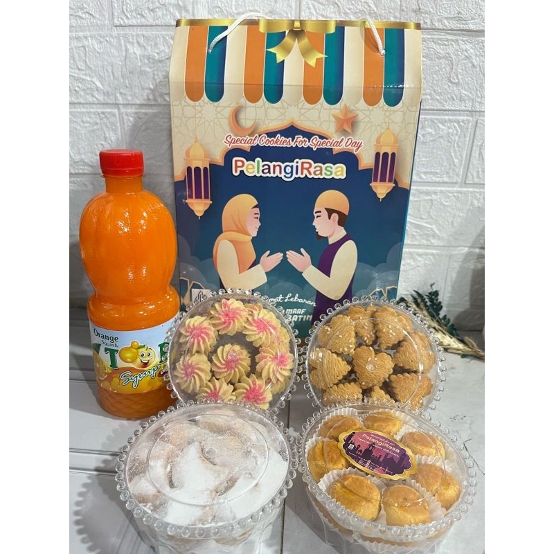 

Paket Hemat Kue Lebaran isi 4 Toples