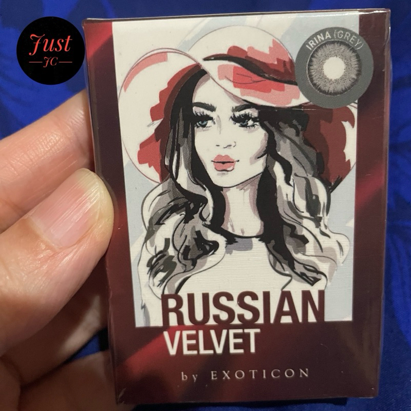 Soflens Russian Velvet by Exoticon Irina Grey minus 3,75 Baru