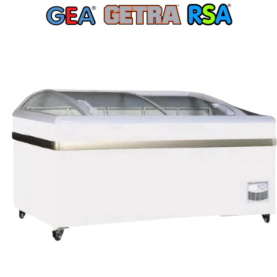 Chest Freezer Box Sliding Gea Sd 600By Freezer Sliding Kaca Cembung  600 Liter Garansi Resmi