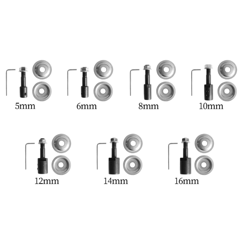 KONEKTOR ADAPTER AS PANJANG 5 - 14 MM AS DINAMO GERINDA M5 - M14