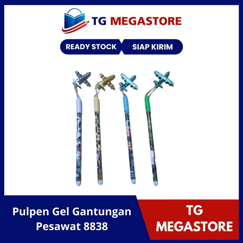 

Pulpen Gel Gantungan Pesawat 8838