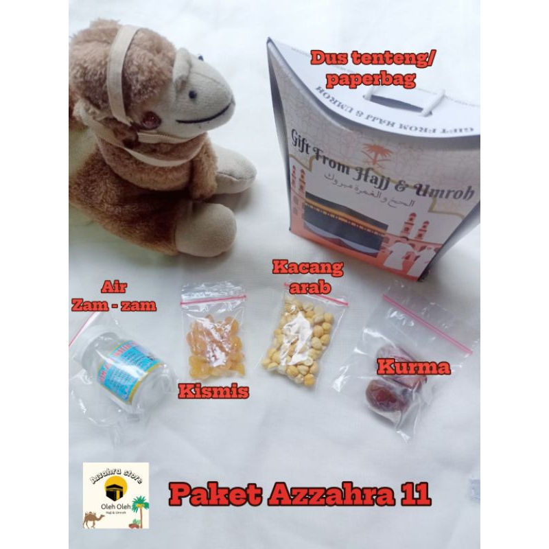 

Paket oleh oleh haji dan umroh/ Paket paperbag Azzahra 11/Isi 20 paket