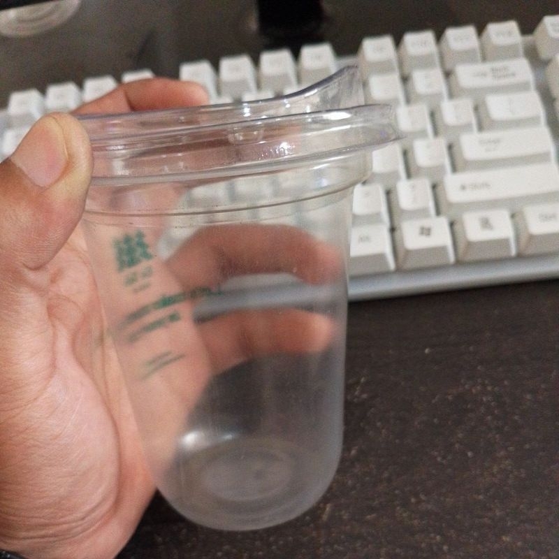 

12 Oval +Tutup Strawless