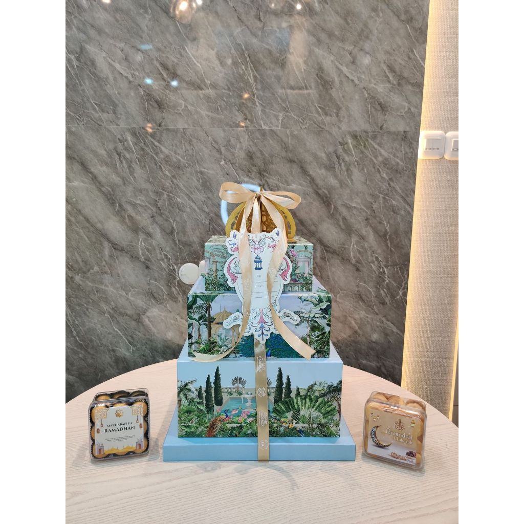 

Hampers Lebaran - 4 Tiered Ramadhan Tower Set