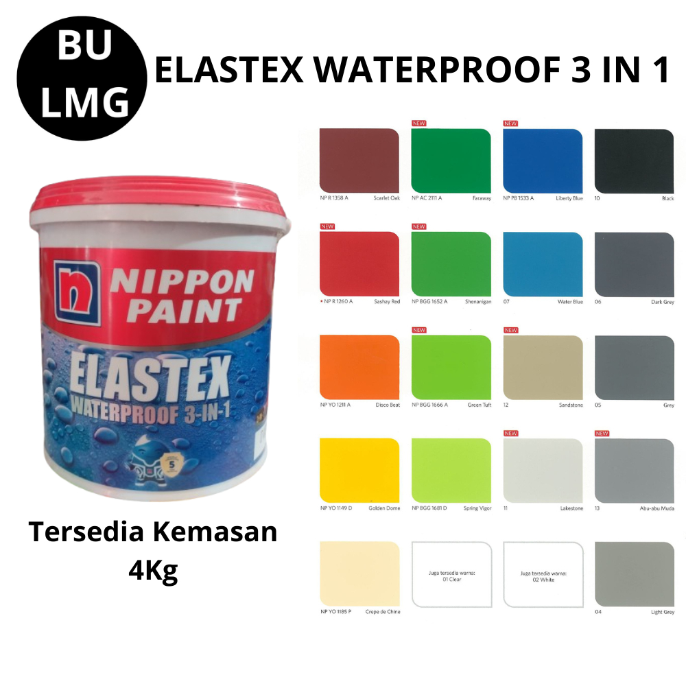 Elastex Waterproof 3-in-1 || Elastex Waterproof 4 Kg [Elastex Waterproof]