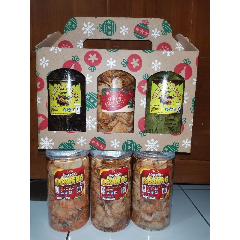 

Aneka Kripik - Snack Cemilan Jajan Kriuk Yovin Keripik Pisang Cokelat - Matcha