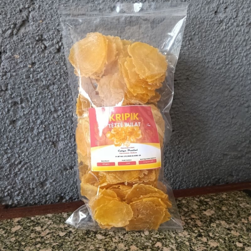 

Kripik Tette Bulat