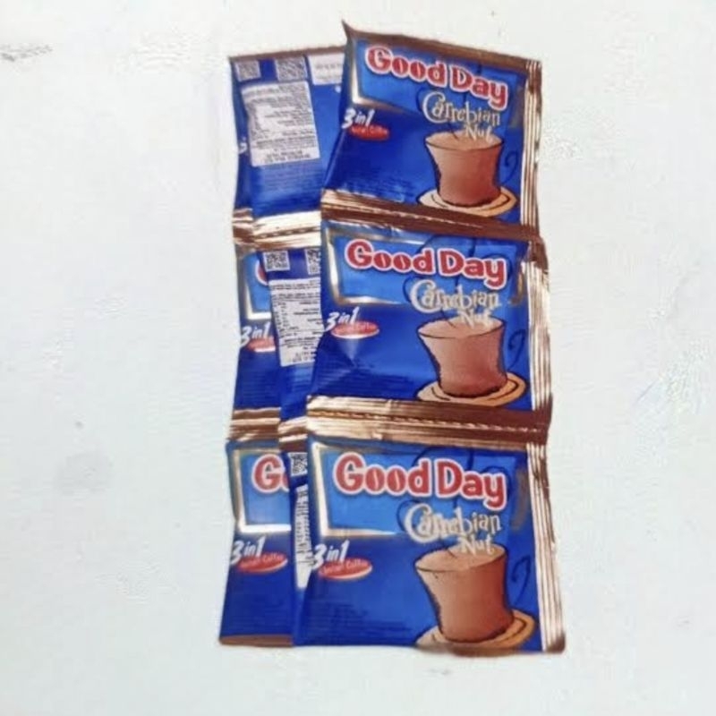 

COFFEE GOOD DAY CAREBIAN NUT 1 RENCENG ISI 10 SACHET