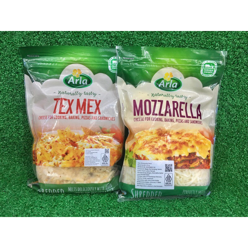 

Arla Topping Cheese Shredded Keju Parut 175gr Impor Denmark