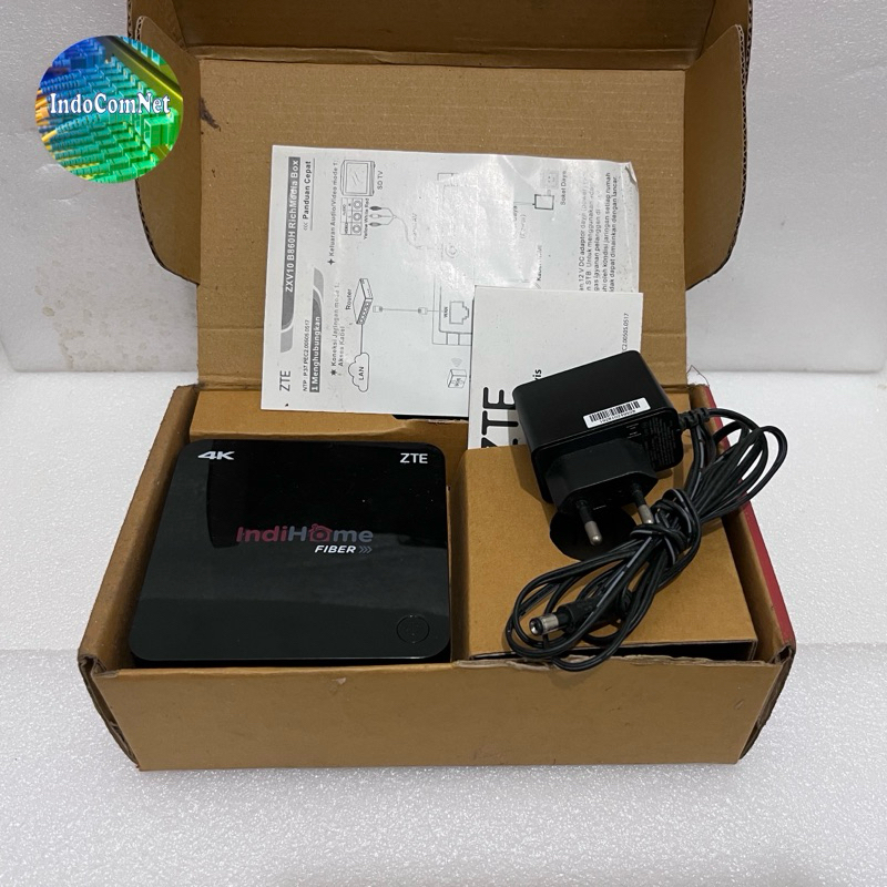 STB TV BOX 4K Indihome Fiber ZTE ZXV10 B860H Smart TV