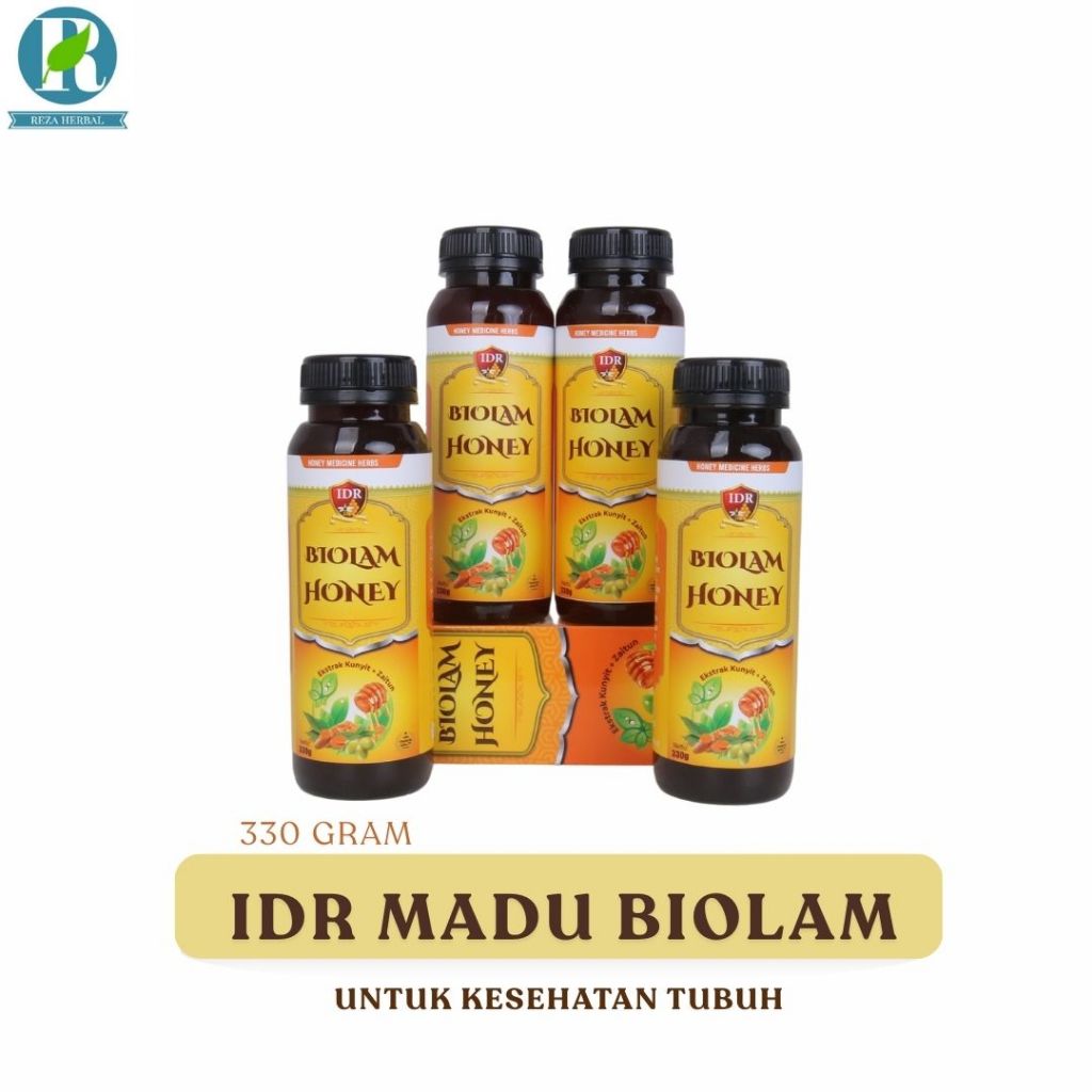 IDR Madu Biolam Honey 330 Gram