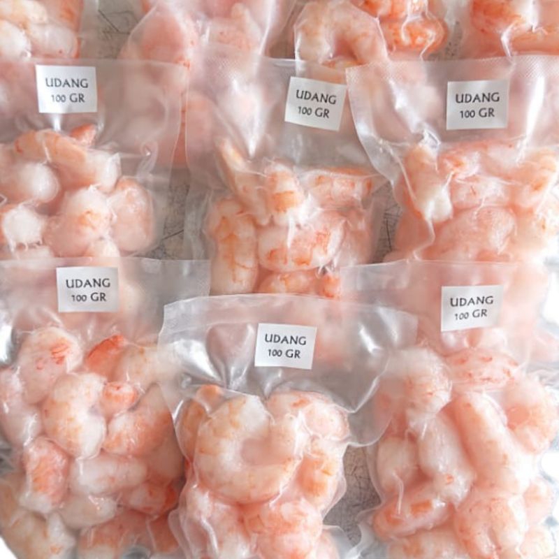 

Udang COOKED 100gr/Udang/Udang Cooked/Udang Frozen