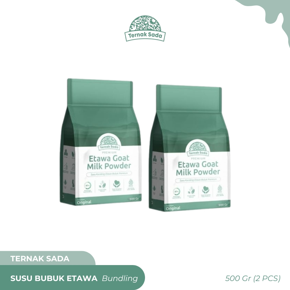 

TERNAK SADA - Susu Bubuk Etawa - Bundling 2 Pcs (500gr)