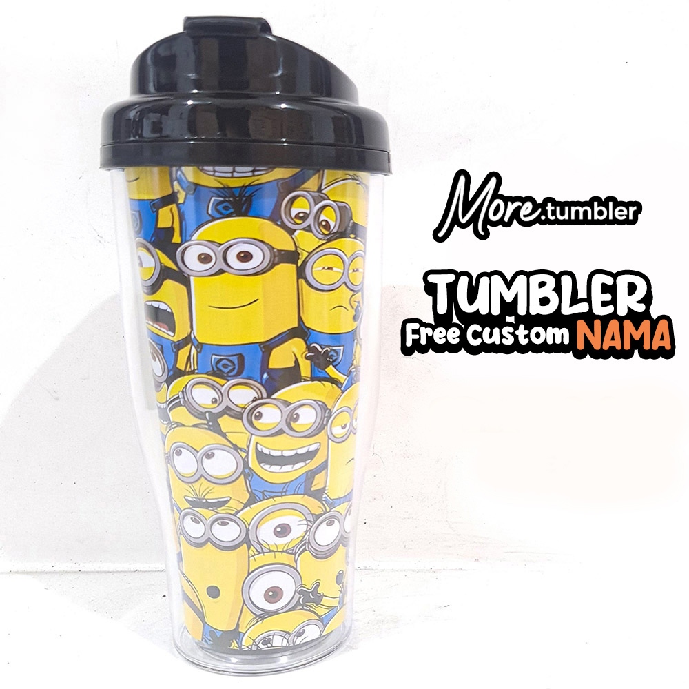 Tumbler MINIONS / botol minum MINIONS / merchandise souvenir kado / type P