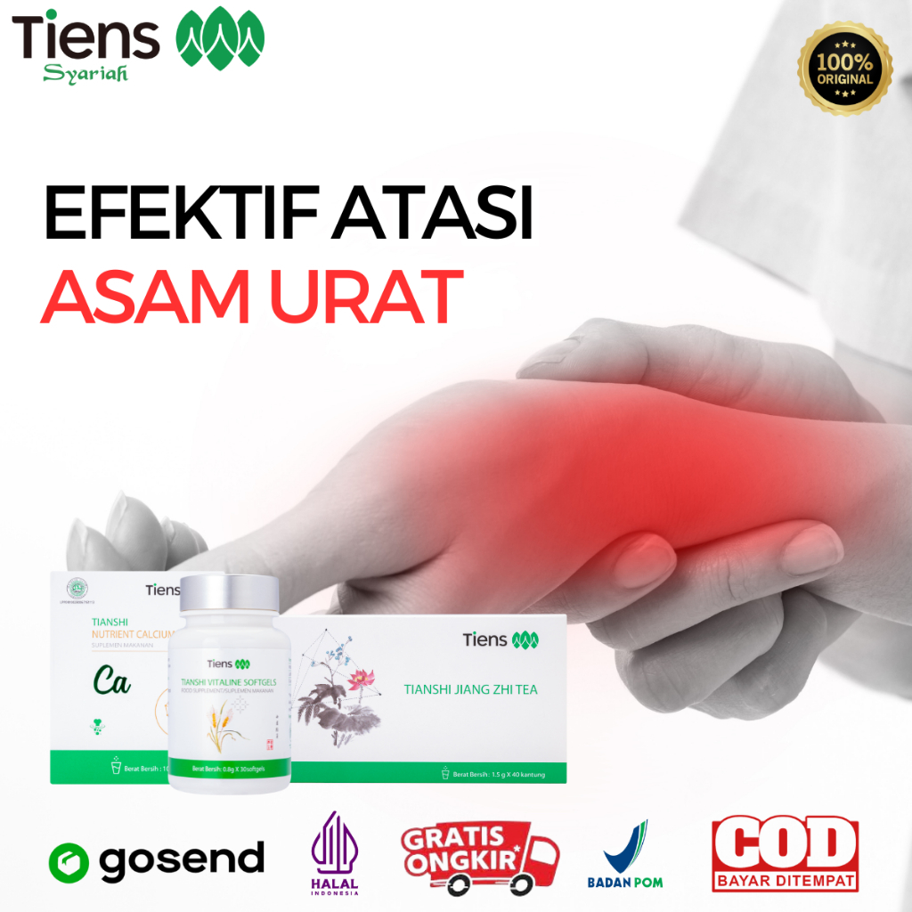 Paket Produk Tiens Untuk Asam Urat Kolesterol Darah Tinggi Hipertensi Herbal Halal Bpom Original Bpo