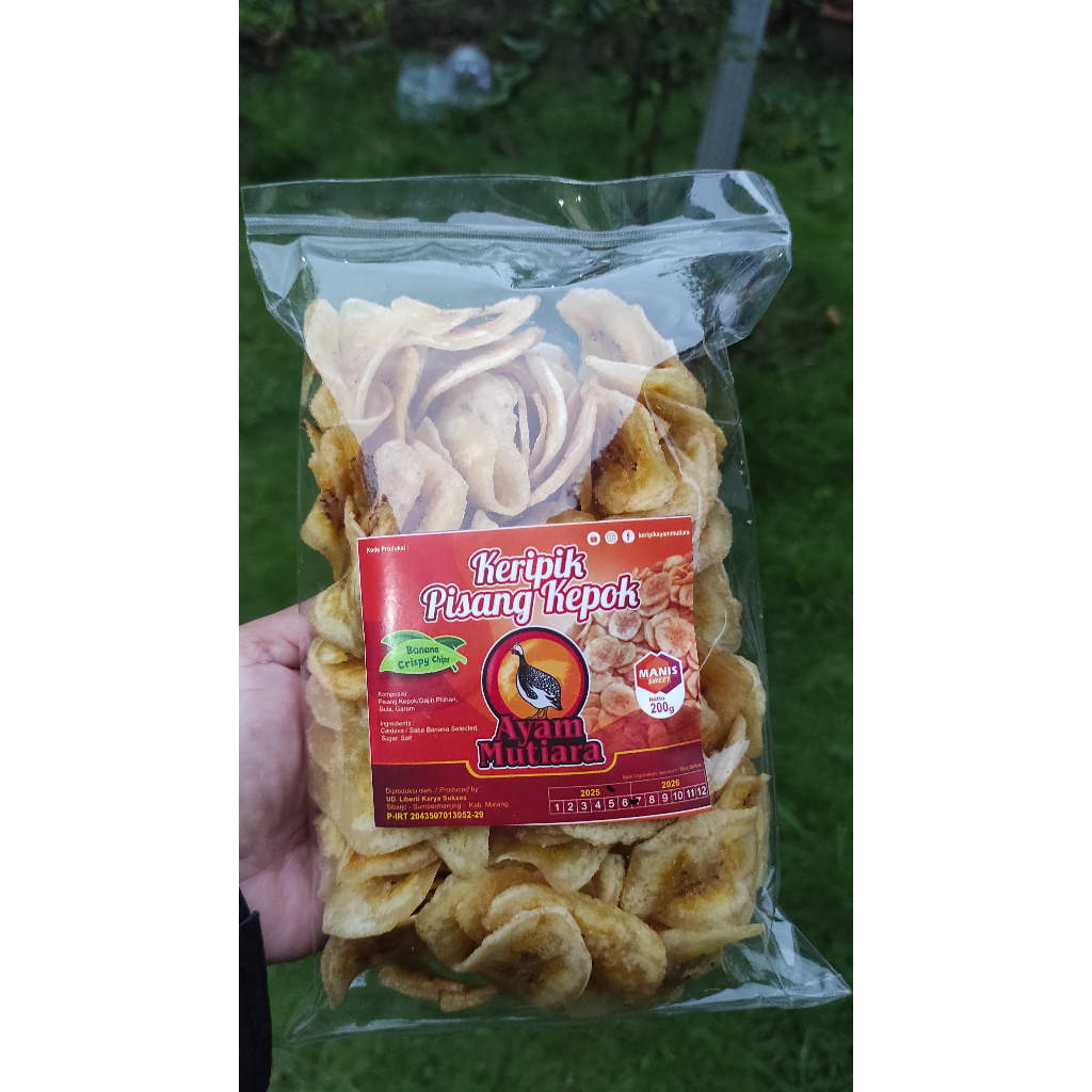 

Keripik Pisang Kepok