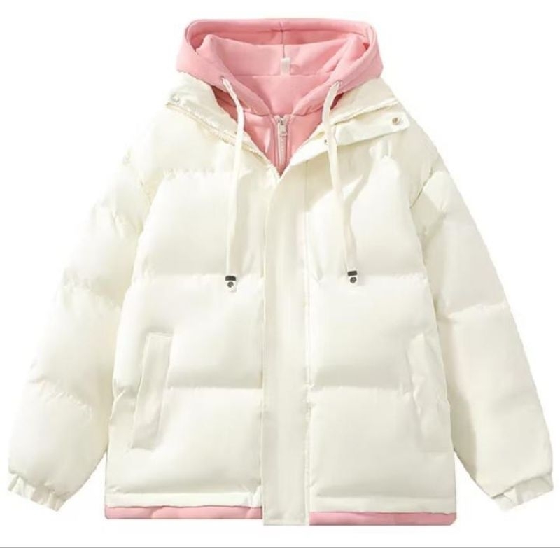 Jaket winter wanita musim dingin/Jaket kembung wanita/jaket hangat tebal/Jaket gunung