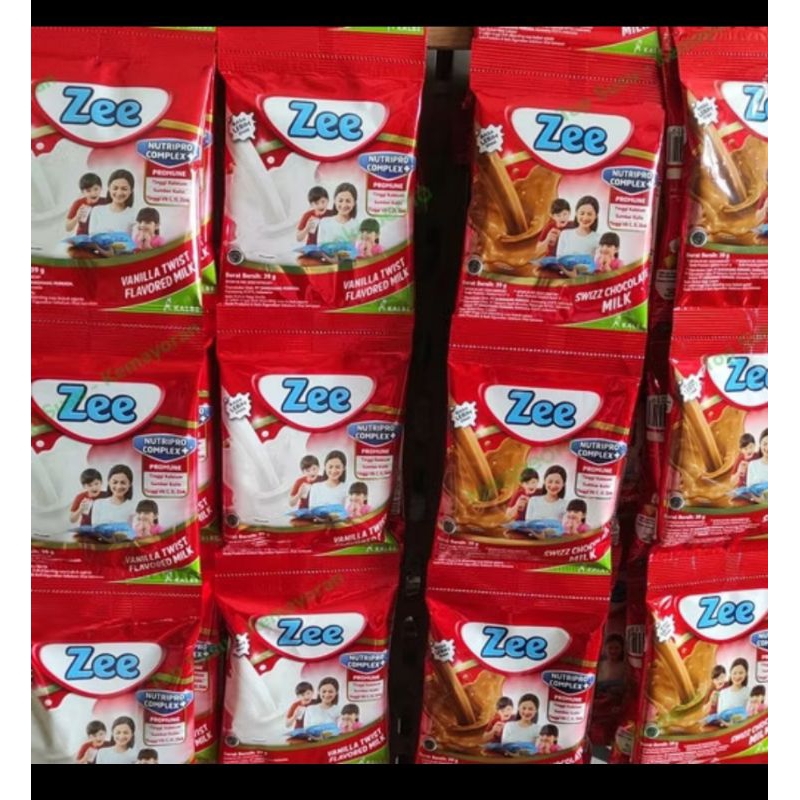 

susu zee coklat renteng 38gr x 10 sachet