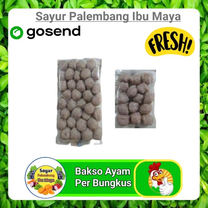 

Bakso Ayam Per Bungkus / pack - Sayur Fresh Palembang