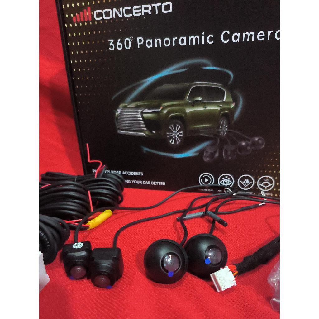 Kamera 360° Concerto New - 360 Panoramic Camera Original Concerto 3 D / 3D