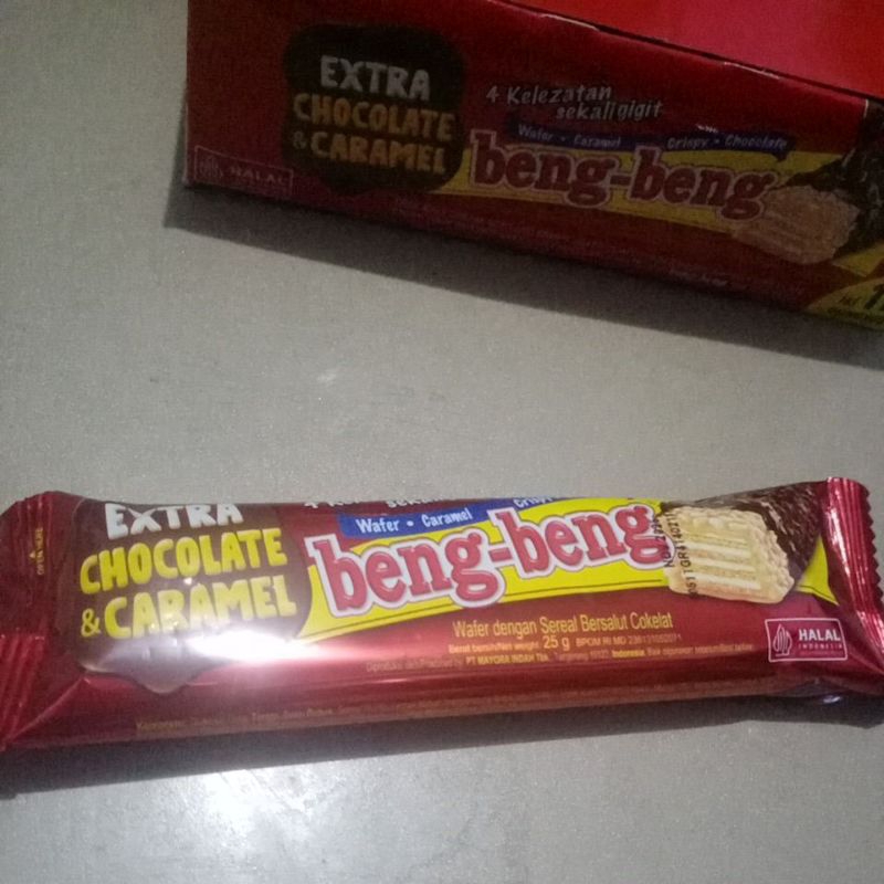 

Beng beng chocolate caramel 1pcs
