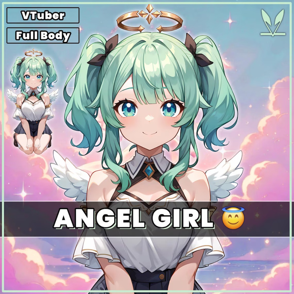 Vtuber / Live2d (Premade & Siap Pakai) - Angel Girl