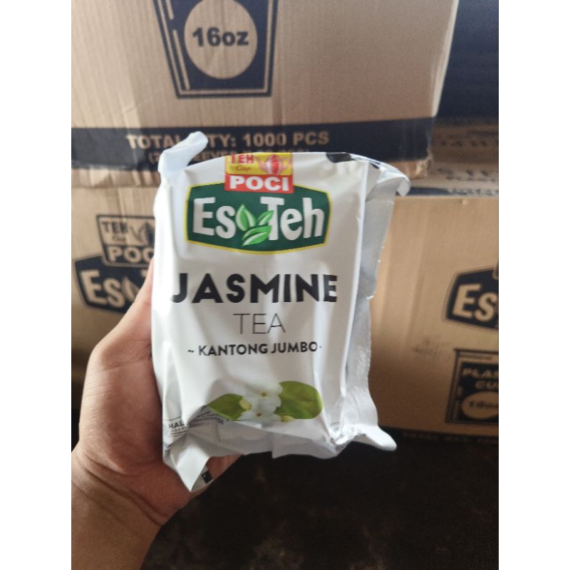 

Teh jasmine Jumbo isi 4 Kantong 100% original