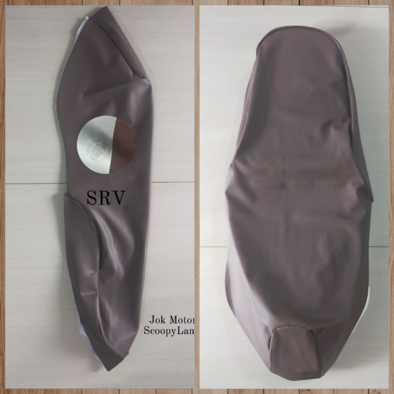 SARUNG#JOK#MOTOR#SCOOPY#LAMA#EDISI#COKLAT#