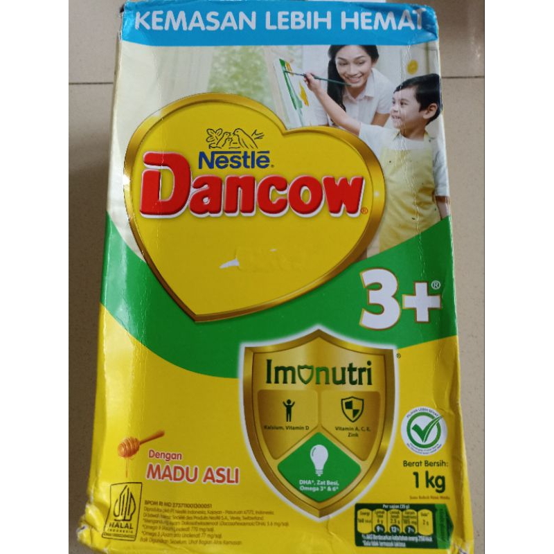 

Susu Anak Madu Asli Dancow 3+ 1kg