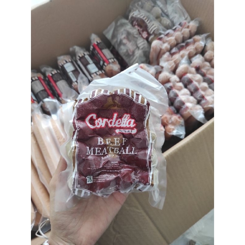 

Bakso Cordella Beef 250gr