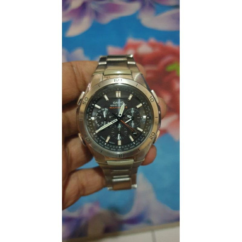 CASIO WAVE CEPTOR WVQ M410 speedmaster