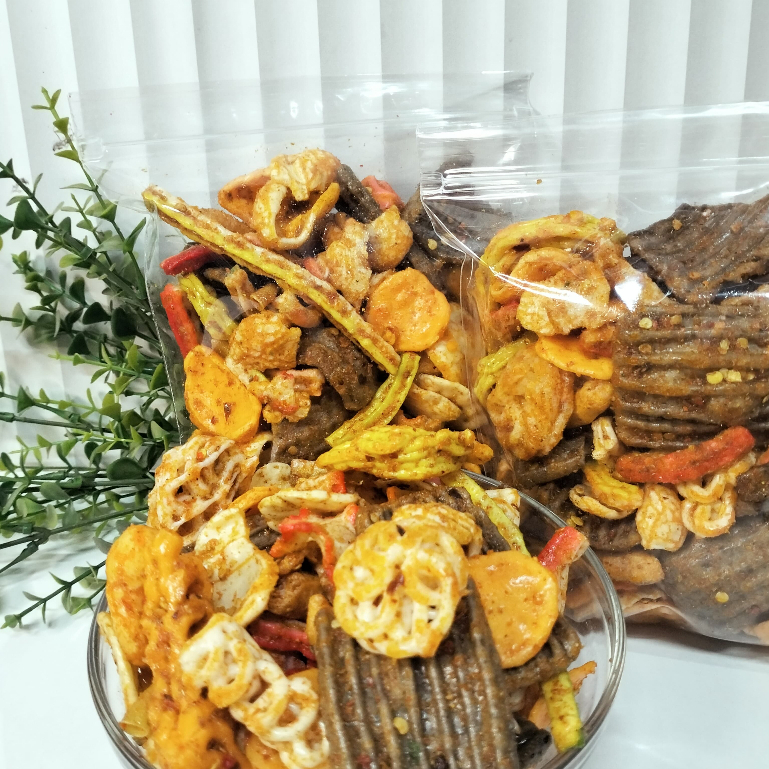 

Seblak mix Pedas Manis 1kg,1/2kg, 1/4kg I Snack cemilan murah I Kens Snack Karawang