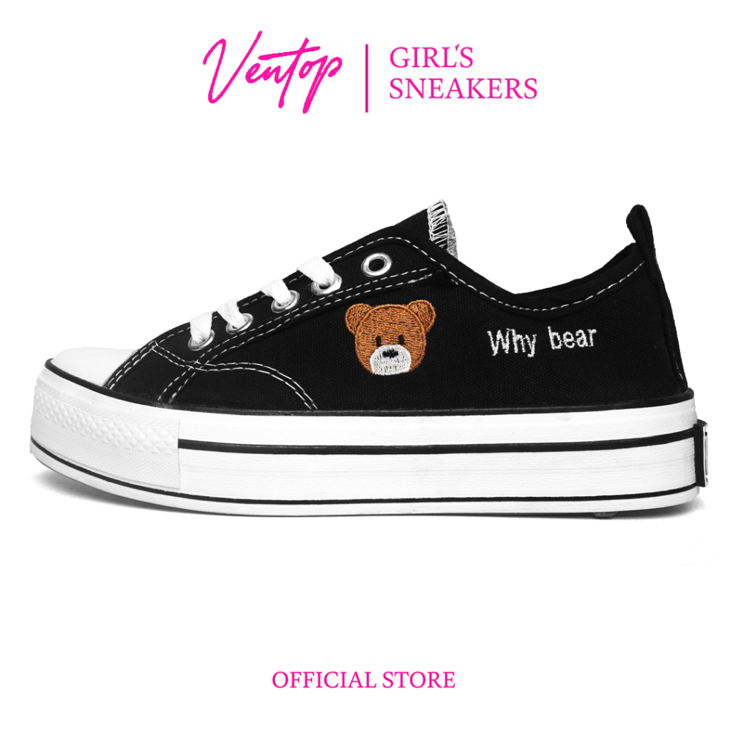 VENTOP Sepatu Sneakers wanita Why Bear Classic
