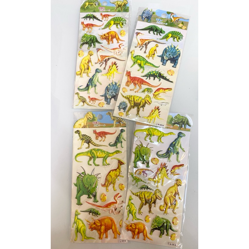 

Stiker setiker sticker dino tirex anak laki dinosaurus dinosaurs animal binatang (06110230)