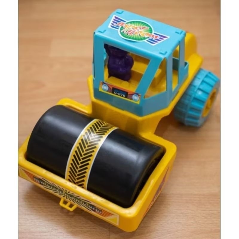 Mainan Edukasi Anak Truck Truk Tractor/Traktor Beko Penggiling BESAR C076