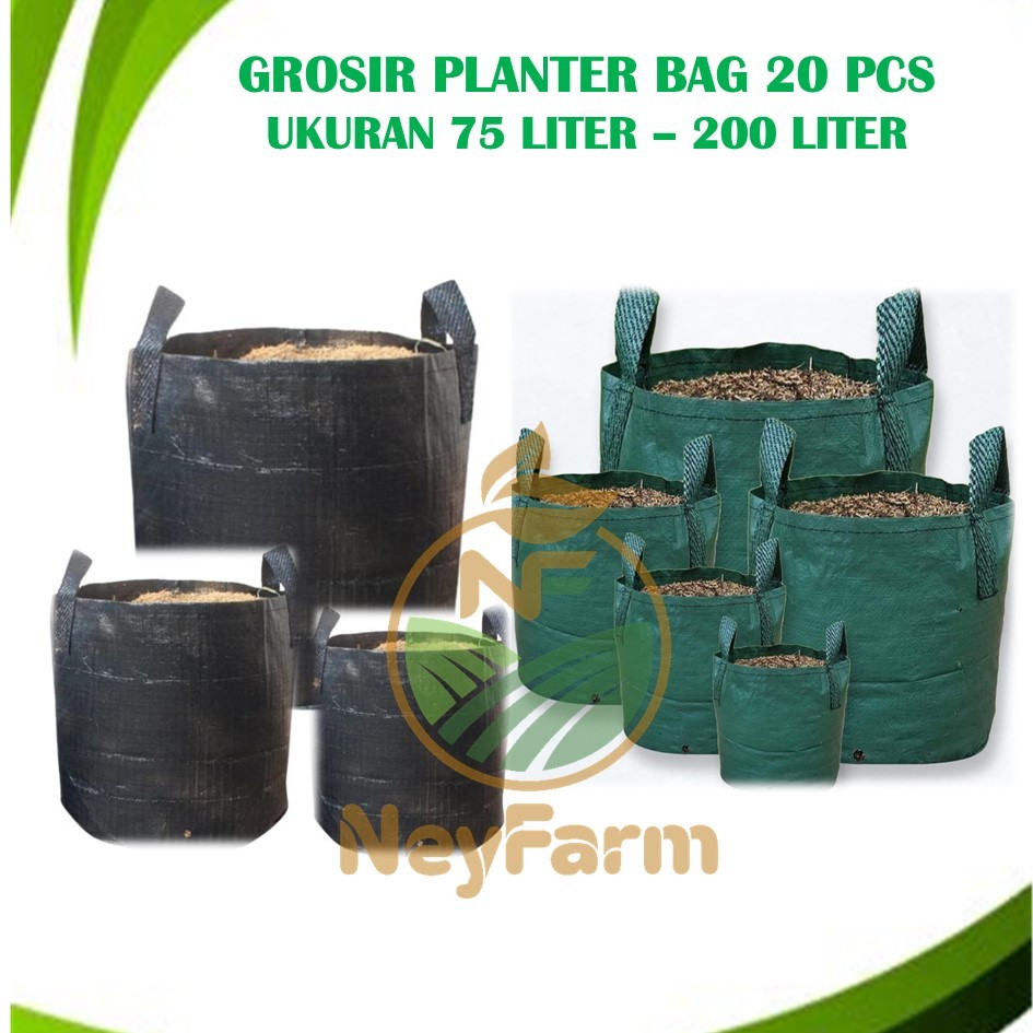 Grosir Planter Bag 20 Pcs Ukuran 75 Liter - 200 Liter