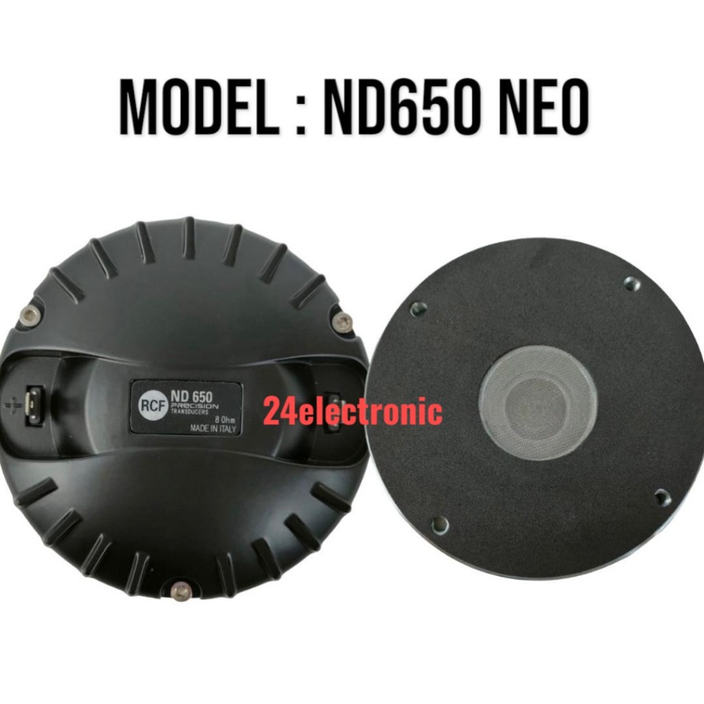 DRIVER TWEETER/TWETER RCF ND650/ND 650 NEODYUM MAGNET MADE IN ITALY