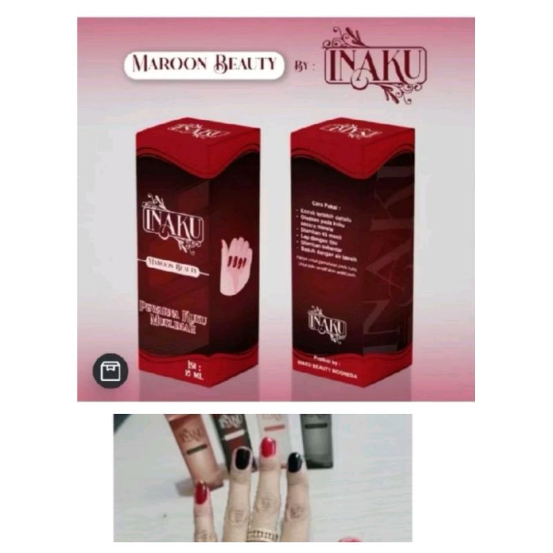 INAKU HENNA KUKU / PACCING PACAR MUSLIM / KUTEK HALAL SAH UNTUK SHOLAT