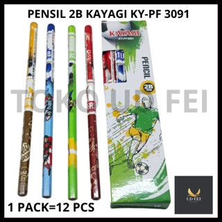 

(1 PACK = 12 PCS KODE:3091) PENSIL 2B KAYAGI/ PENSIL KAYAGI/ PENSIL 2B KARAKTER/ PENSIL 2B MOTIF / PENSIL 2B KAYAGI MOTIF