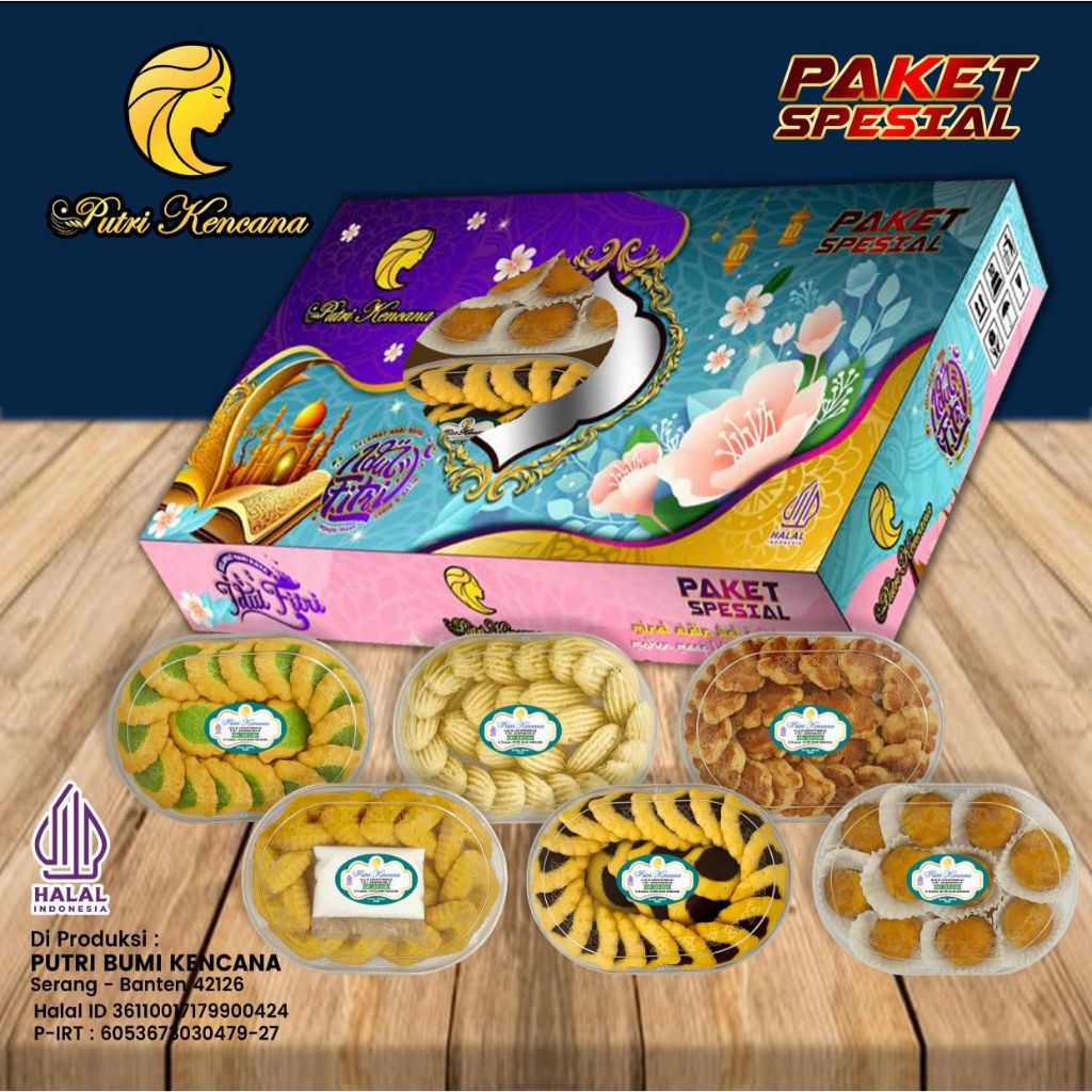 

PROMO KUE LEBARAN PUTRI KENCANA PAKET SPESIAL ISI 6 TOPLES FREE KARTU UCAPAN