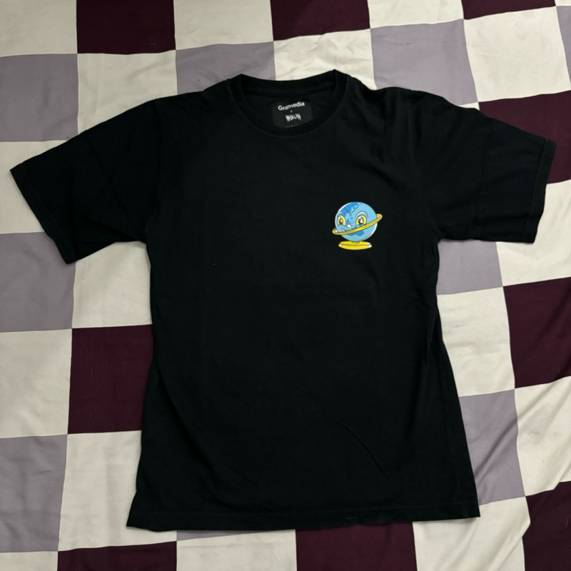 (PRELOVED) KAOS GRAMEDIA X MUKLAY ORIGINAL SECOND