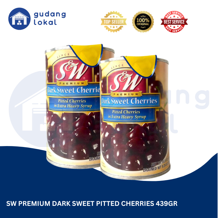 

SW Premium Dark Sweet Pitted Cherries 439GR