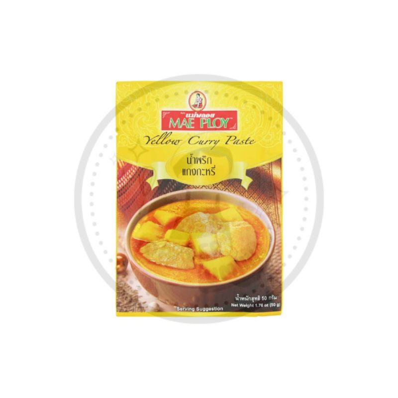 

MAE PLOY YELLOW CURY PASTE 50GR (HALAL)