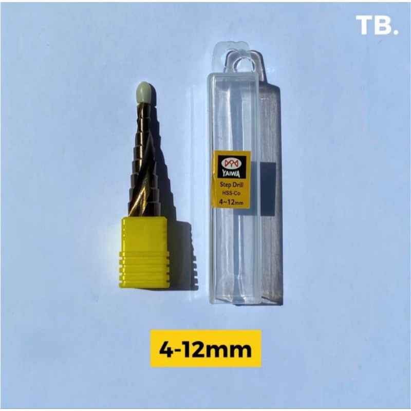STEP DRILL YAIWA HSS-CO 4 - 12 mm.