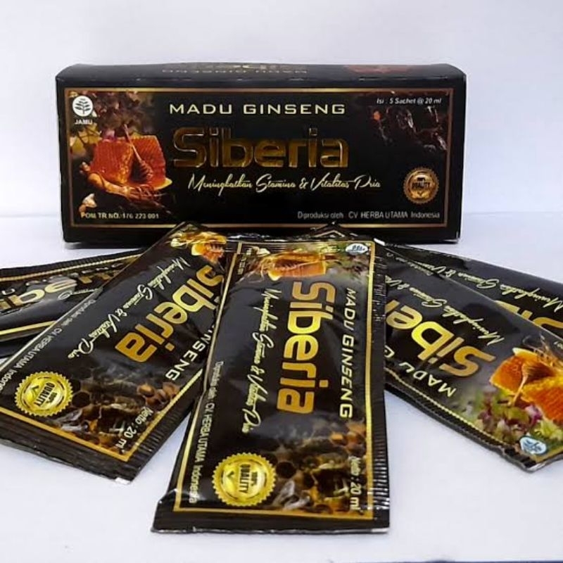 MADU SIBERIA GINSENG  berkhasiat