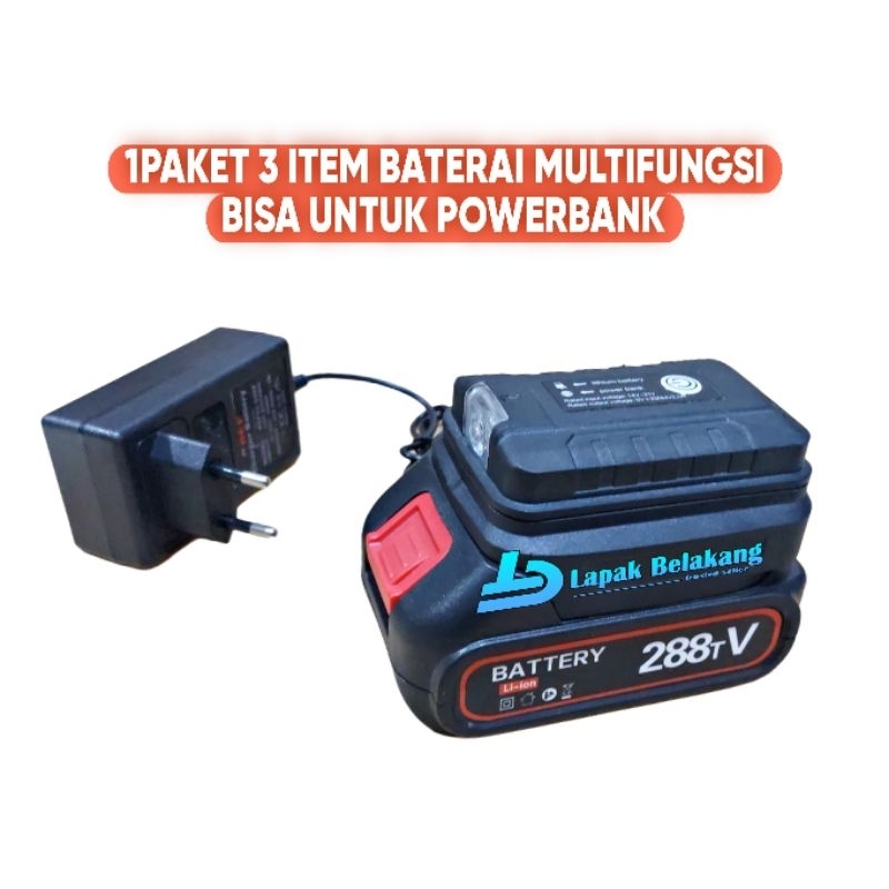 Adapter USB & Senter 3item / Powerbank / Charger hp / Bor Baterai JLD, NRT PRO, RYU, XENON