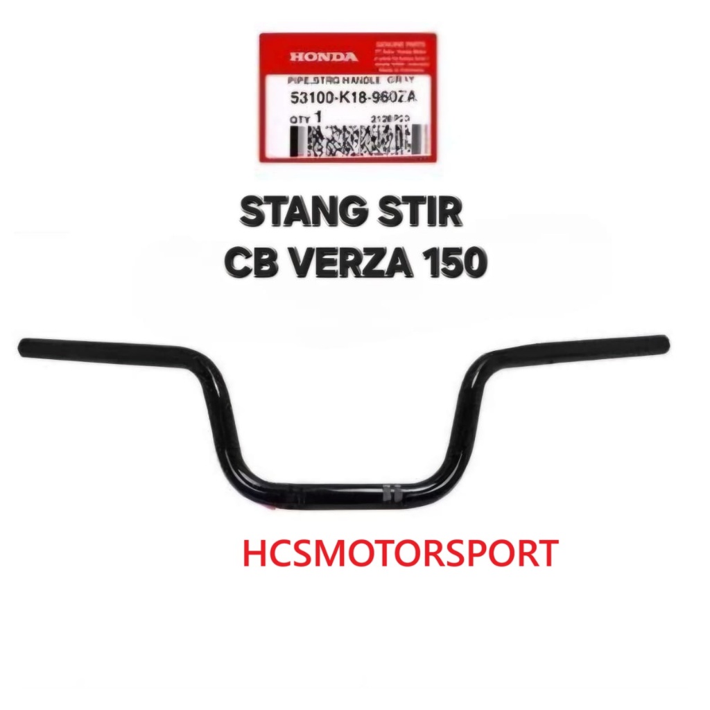 STANG STIR CB VERZA 150 CB150 VERZA ORIGINAL ASLI 53100-K18-960ZA